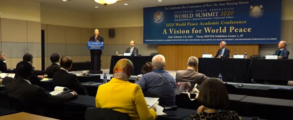 International Association of Academicians for Peace (I.A.A.P. ) Inauguration Report